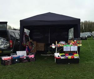 Agility World trade Stand at Lydiard Show